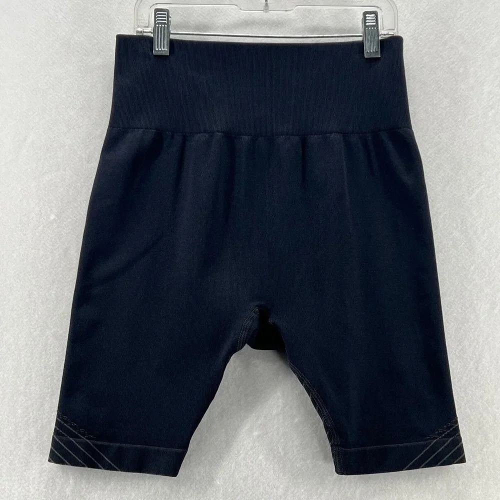 JoyLab Cycling Shorts Womens Size Small Seamless Stretch Athletic Training Black